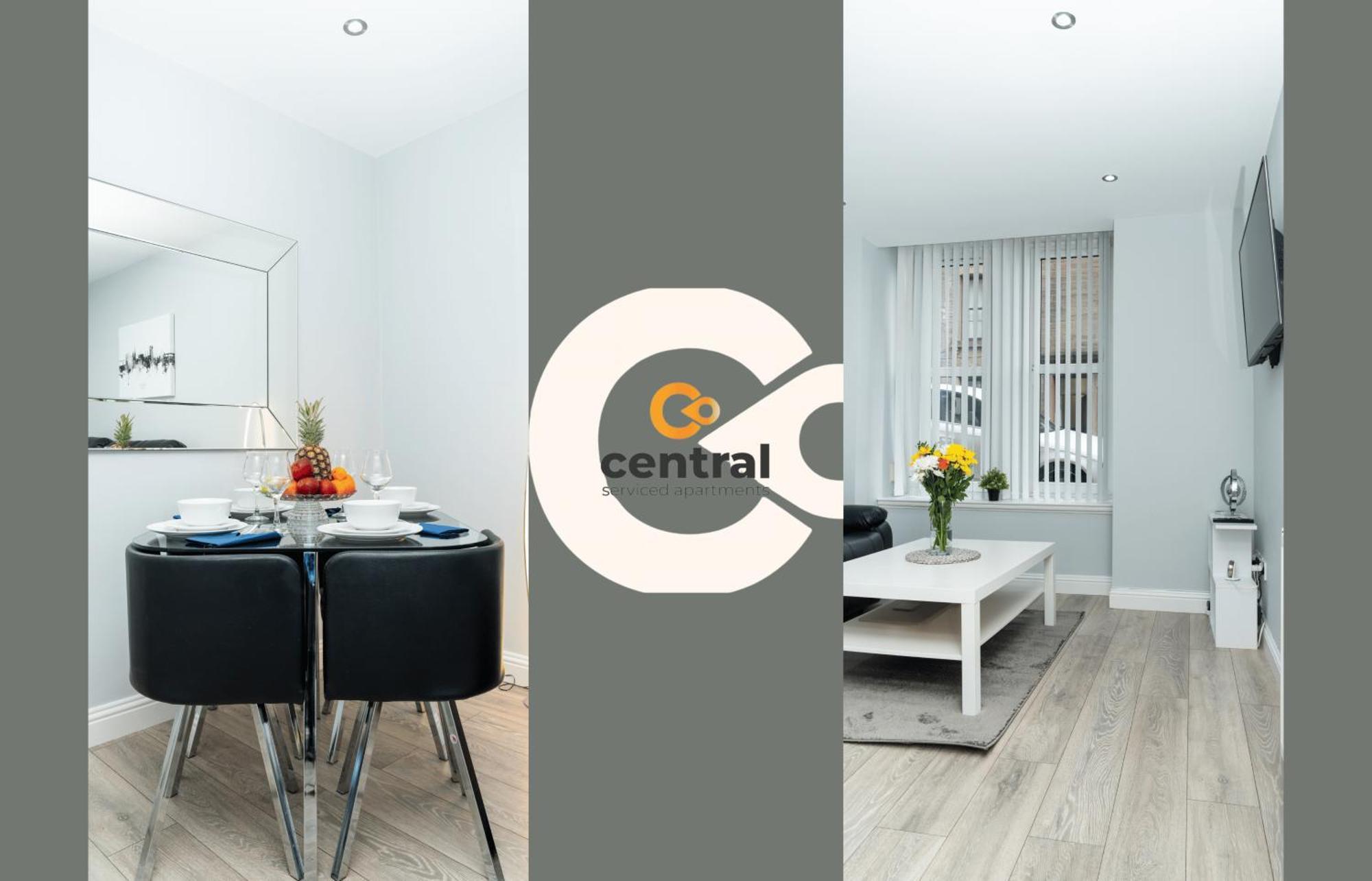 Central Serviced Apartments - 2 Bedroom - Ground Floor - Monthly & Weekly Bookings Welcome - Free Street Parking - 2 Double Beds - Wifi - Smart Tvs In Rooms - Fully Equipped - Heating 24-7 - Contractor & Short Stay Favourite Dundee Bagian luar foto